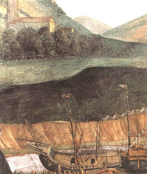 The Punishment Of Korah And The Stoning Of Moses And Aaron (Detail 6) By Sandro Botticelli(Italian, 1445 1510)
