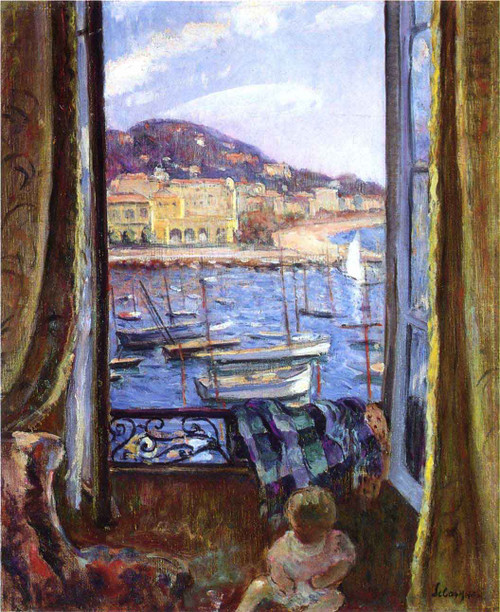 The Quay At St Pierre In Cannes By Henri Lebasque By Henri Lebasque