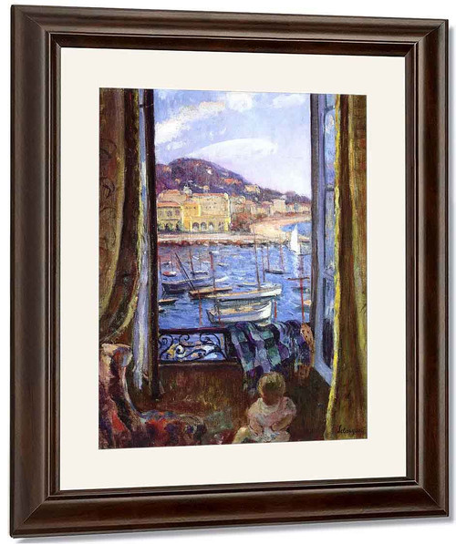 The Quay At St Pierre In Cannes By Henri Lebasque By Henri Lebasque