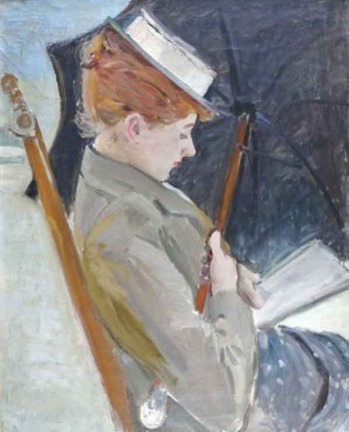 The Reader By Paul Cesar Helleu