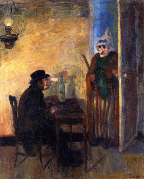 The Scandalized Masks By James Ensor By James Ensor