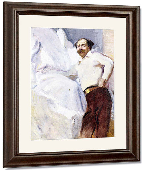 The Sculptor Mariano Benlliure By Joaquin Sorolla Y Bastida