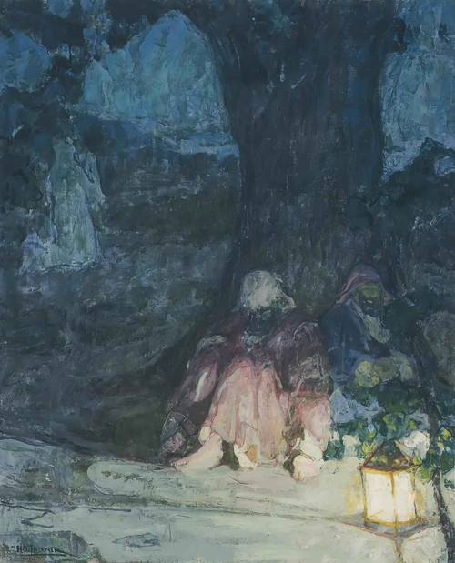 The Sleeping Disciples by Henry Ossawa Tanner