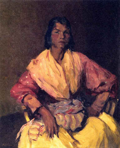 The Spanish Gypsy By Robert Henri