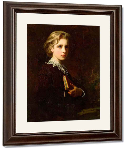 The Student By James Sant, R.A.