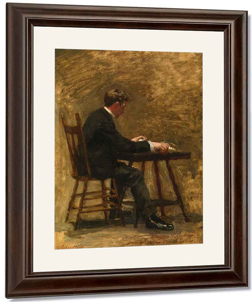 The Timer By Thomas Eakins By Thomas Eakins