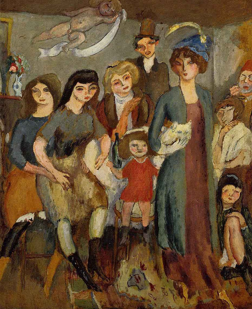 The Turkish Family By Jules Pascin By Jules Pascin The Turkish Family By Jules Pascin By Jules Pascin