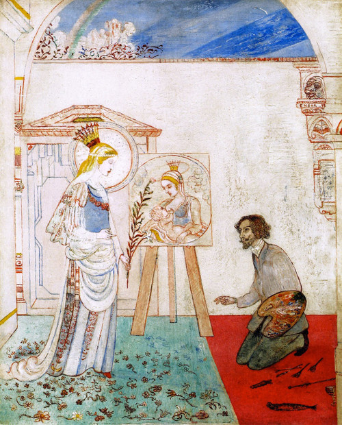 The Virgin Of Consolation By James Ensor By James Ensor