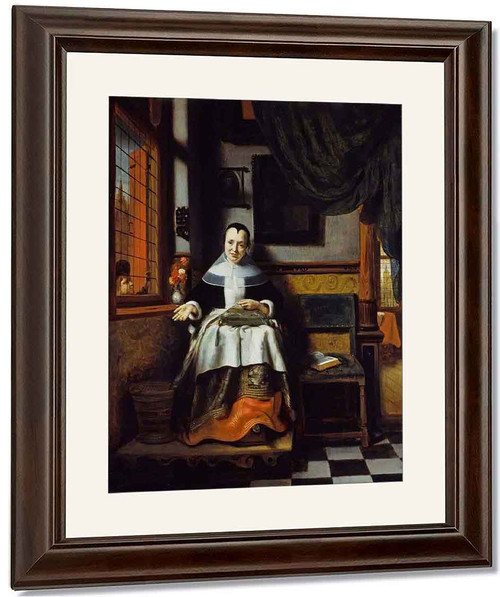 The Virtuous Woman By Nicolaes Maes, Aka Nicolaes Maas