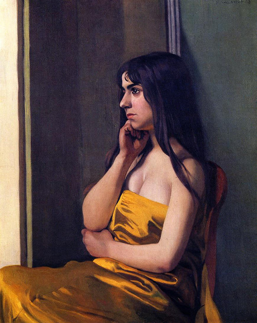 The Yellow Sheet By Felix Vallotton