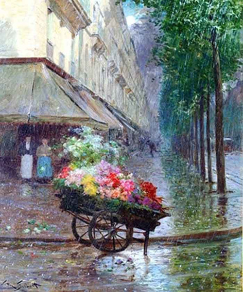 Untitled By Victor Gabriel Gilbert By Victor Gabriel Gilbert