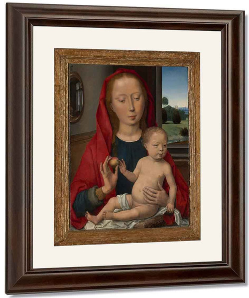 Virgin And Child 1 By Hans Memling