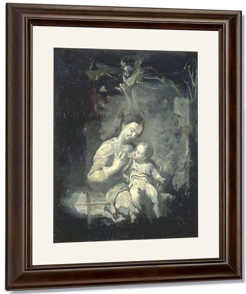 Virgin And Child By Jean Baptiste Carpeaux