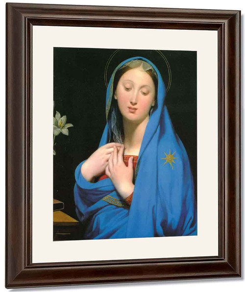 Virgin Of The Adoption By Jean Auguste Dominique Ingres By Jean Auguste Dominique Ingres