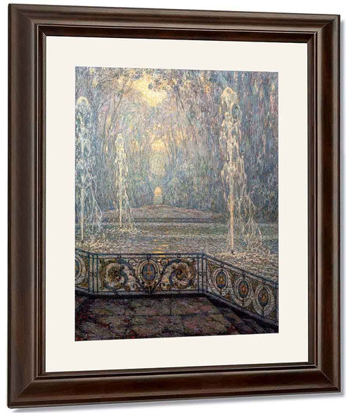 Water Jets, Versailles By Henri Le Sidaner By Henri Le Sidaner