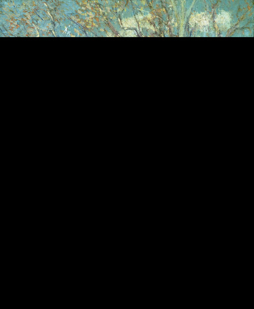 White Oaks By Julian Alden Weir American 1852 1919