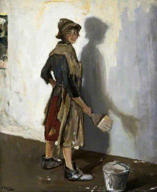 Whitewashing By Constantin Alexeevich Korovin By Constantin Alexeevich Korovin
