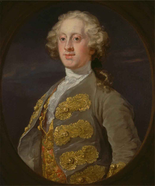 William Cavendish, 4Th Duke Of Devonshire By William Hogarth