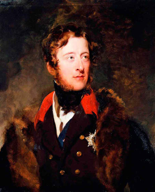 William Cavendish, 6Th Duke Of Devonshire By Sir Thomas Lawrence