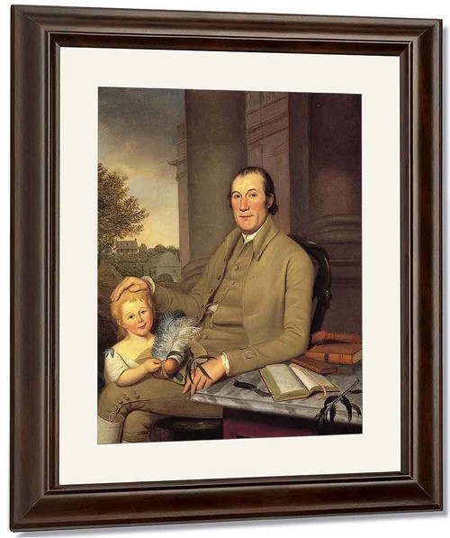 William Smith And His Grandson By Laurent De La Hyre