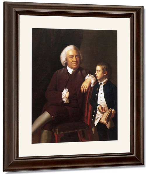 William Vassall And His Son Leonard By John Singleton Copley By John Singleton Copley