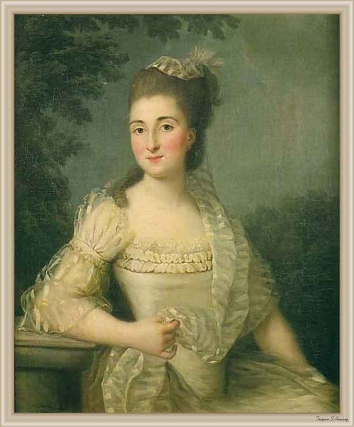 Woman In White By David Teniers The Younger