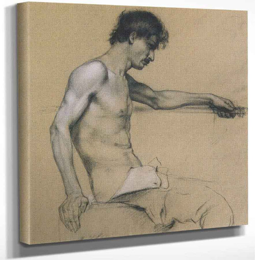 Study Of A Male Nude By Koloman Moser Art Reproduction