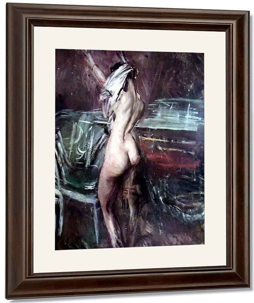 Young Dark Lady By Giovanni Boldini By Giovanni Boldini