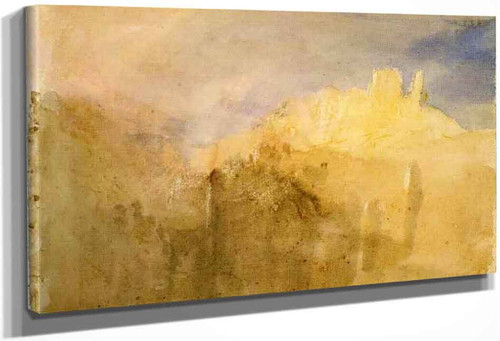 The Yellow Castle', Beilstein On The Moselle By Joseph Mallord William Turner