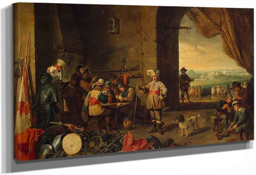 A Guardroom By David Teniers The Younger