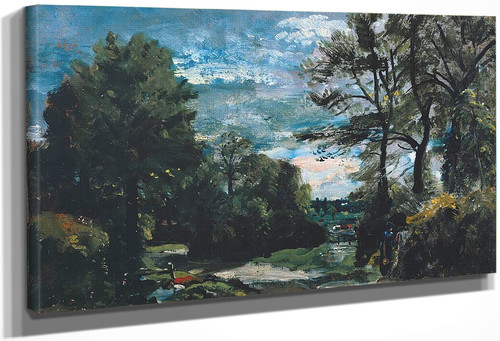 A Lane Near Stratford By John Constable By John Constable