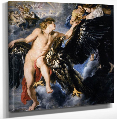The Abduction Of Ganymede By Peter Paul Rubens Art Reproduction