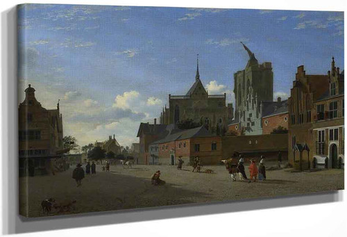 A View In Cologne By Jan Van Der Heyden