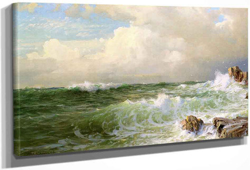 After A Storm By William Trost Richards By William Trost Richards