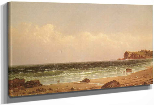 Along Newport Beach By Alfred Thompson Bricher