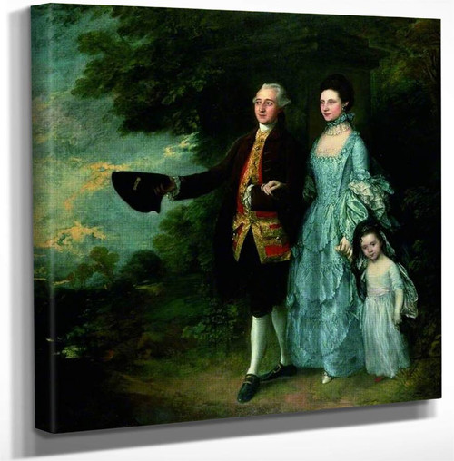 The Byam Family By Thomas Gainsborough Art Reproduction