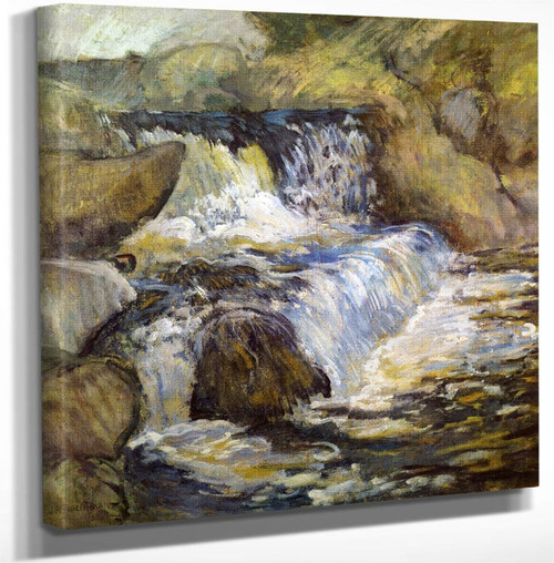 The Cascade By John Twachtman Art Reproduction