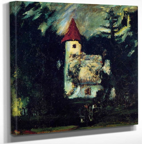 The Château De Chatelguyon By Chaim Soutine(French 1894 1943) Art Reproduction