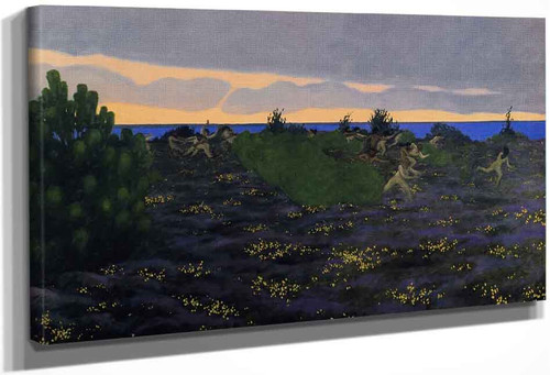 Antique Evening By Felix Vallotton Antique Evening By Felix Vallotton