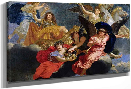 Apotheosis Of Louis Xiv By Charles Le Brun