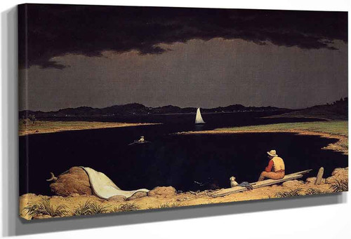 Approaching Thunder Storm By Martin Johnson Heade