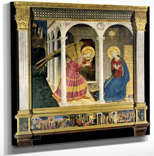 The Cortona Altarpiece By Fra Angelico Art Reproduction