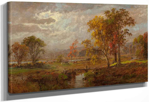 Autumn Landscape2 By Jasper Francis Cropsey By Jasper Francis Cropsey