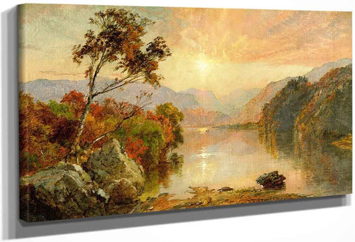 Autumn Landscape3 By Jasper Francis Cropsey By Jasper Francis Cropsey