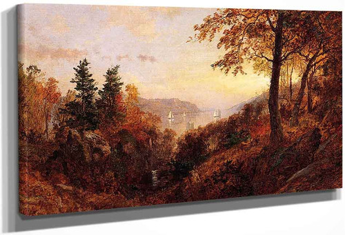 Autumn Landscape71 By Jasper Francis Cropsey By Jasper Francis Cropsey