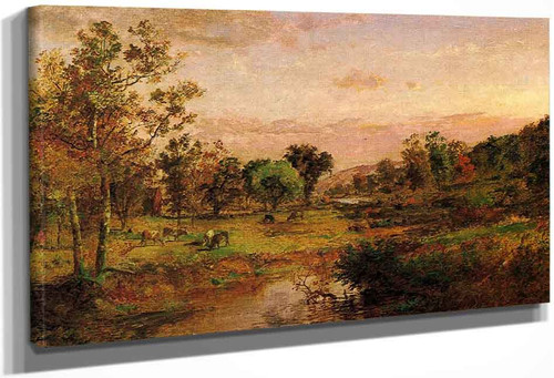 Autumn Pastoral By Jasper Francis Cropsey By Jasper Francis Cropsey