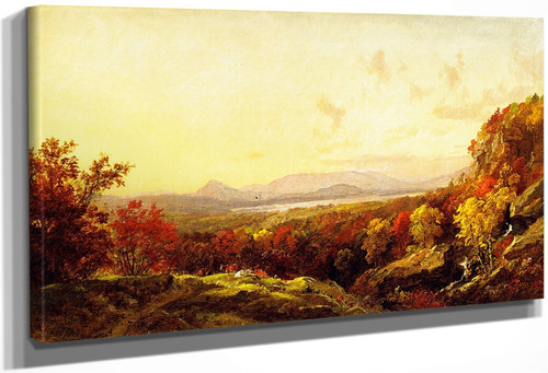 Autumn Vista By Jasper Francis Cropsey By Jasper Francis Cropsey