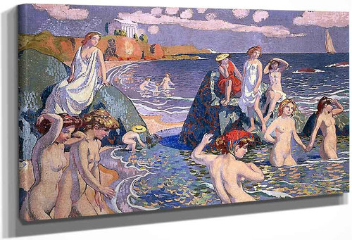 Baigneuses Au Petit Temple By Maurice Denis