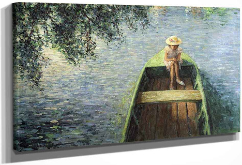 Boat On The Marne By Henri Lebasque By Henri Lebasque