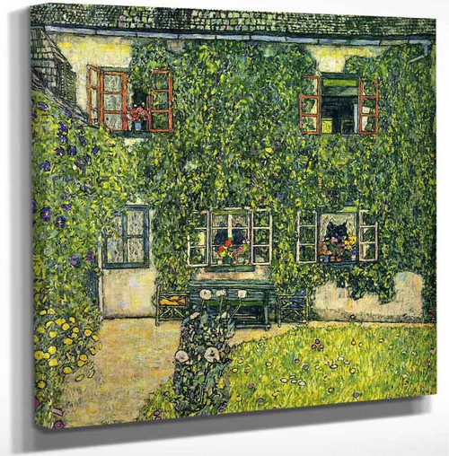 The House Of Guardaboschi By Gustav Klimt Art Reproduction